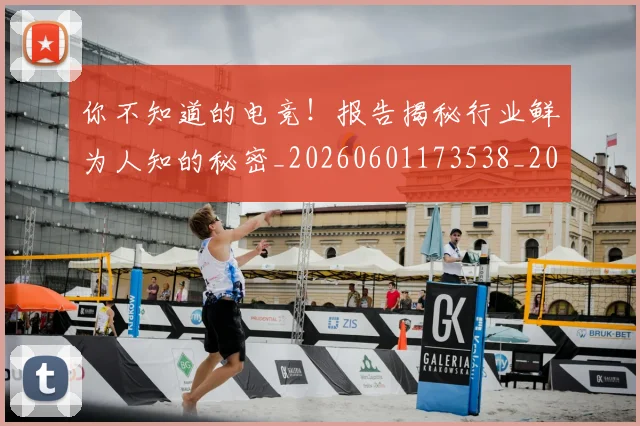 你不知道的电竞！报告揭秘行业鲜为人知的秘密_20260601173538_20260704170452